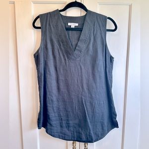 Pure Navy black sleeveless tunic top